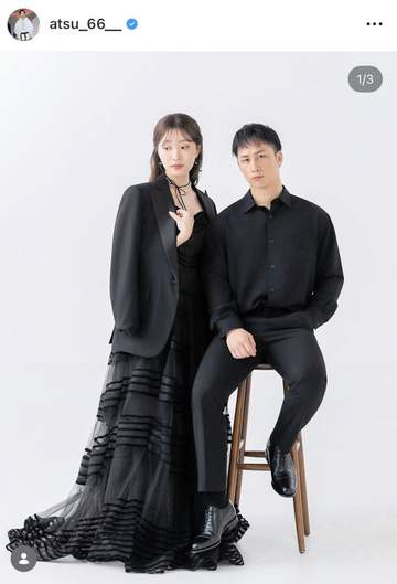 「めちゃくちゃ可愛すぎます」BD前王者が元神宮No.1ビール売り子の美人妻とのウェディングフォト公開で騒然「なんて可愛すぎる天使」「綺麗だねぇ」