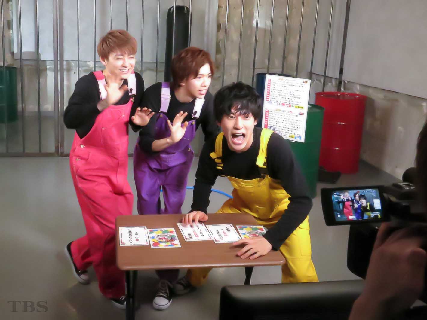 （左から）ユーキ、リョウガ、ユースケ（C）TBS