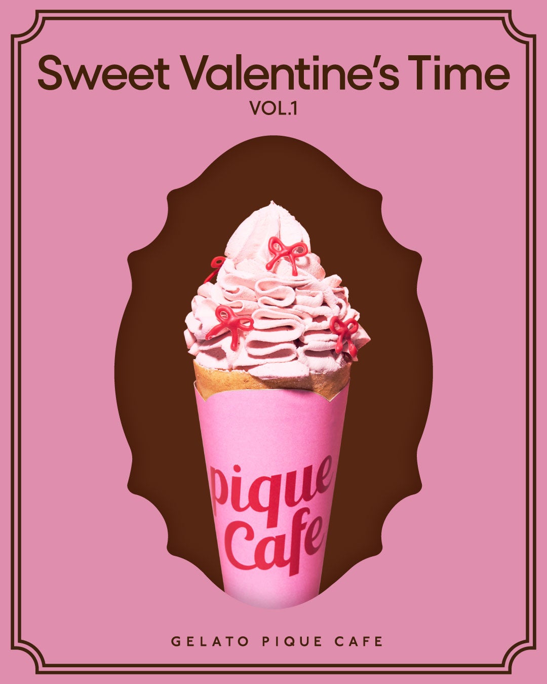 ラズベリーフリルショコラクレープ（ベリー＆カスタード）　￥1,190（提供写真）