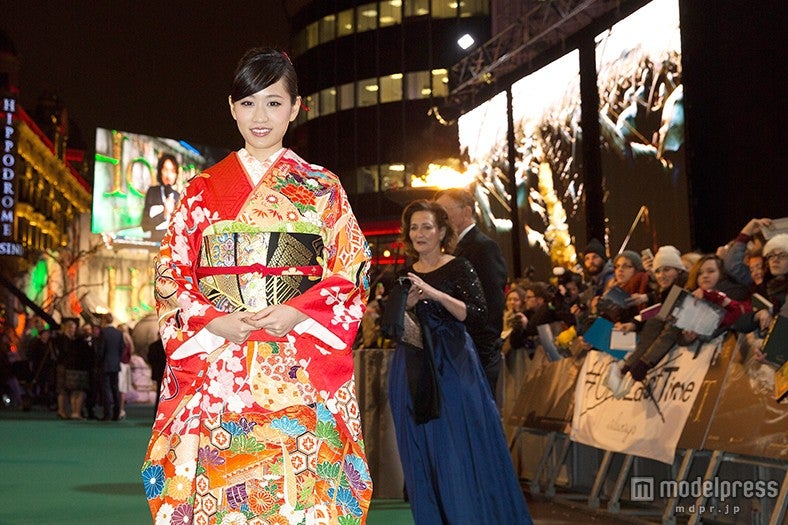 映画『ホビット 決戦のゆくえ』ワールドプレミアに出席／前田敦子