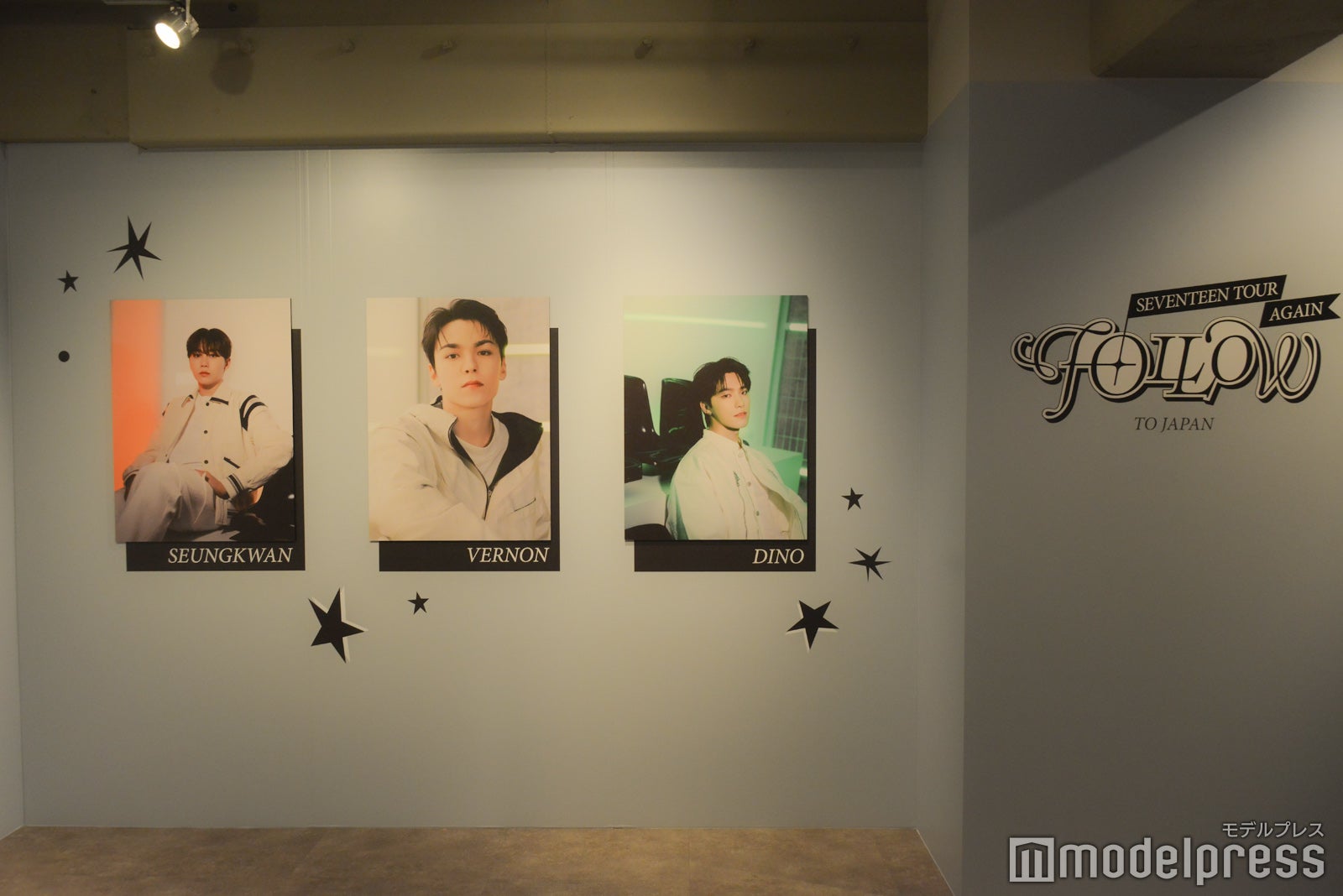 「SEVENTEEN TOUR 'FOLLOW' AGAIN TO JAPAN POP-UP STORE」（C）モデルプレス