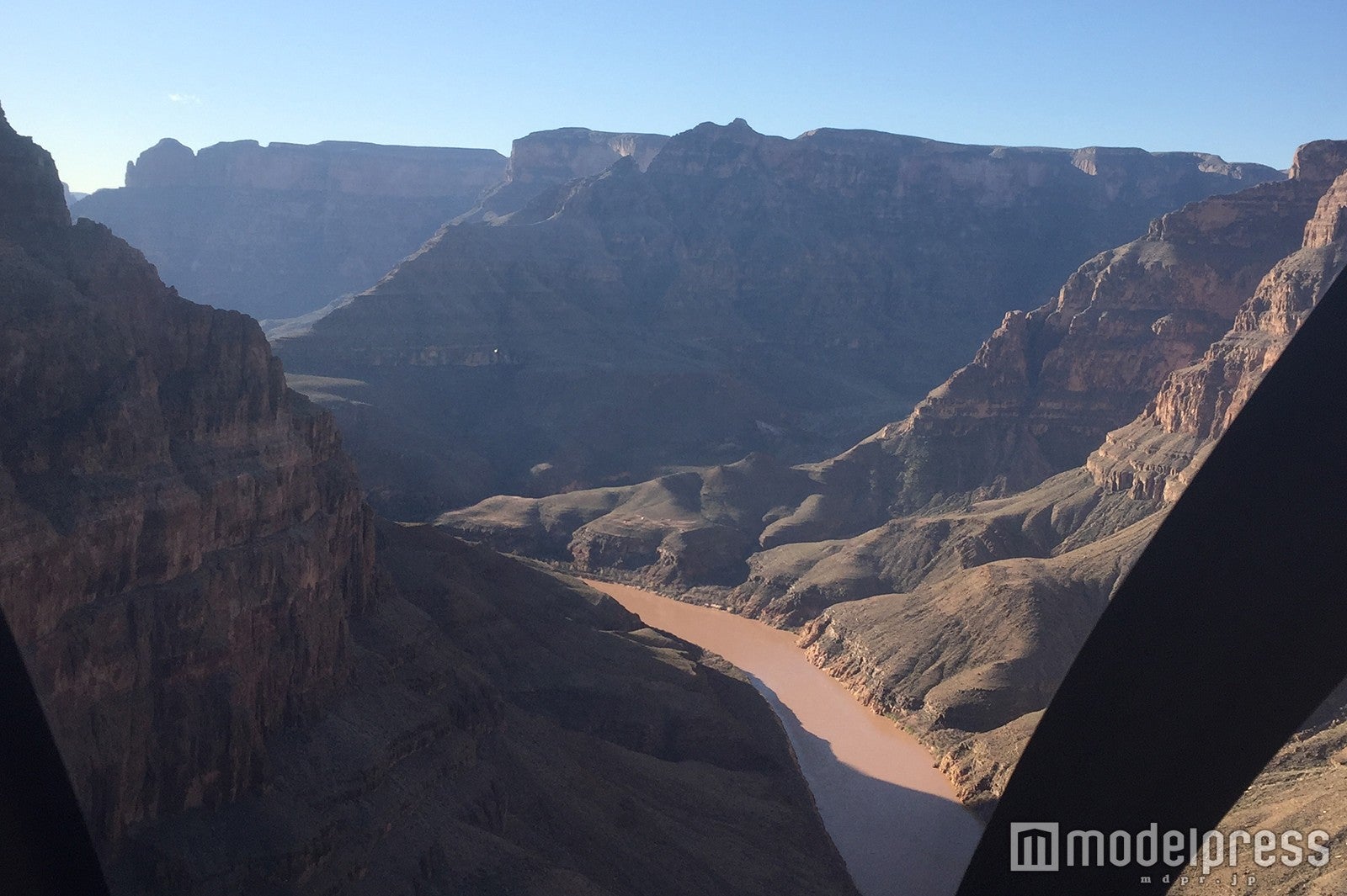 ヘリコプターからの眺め