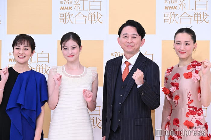 鈴木奈穂子アナ、今田美桜、有吉弘行、綾瀬はるか(C)モデルプレス