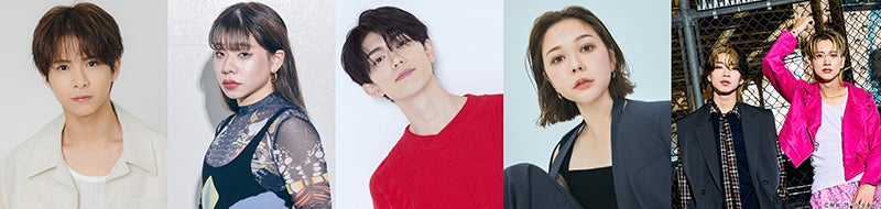 小宮璃央、とうあ、樋口幸平、村重杏奈（提供写真）もーりーしゅーと（C）明井 巧（たくあん）