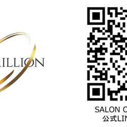 SALON ONE MILLION公式LINEアカウント（提供写真）