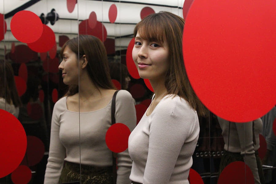 草間彌生美術館 エレベーター