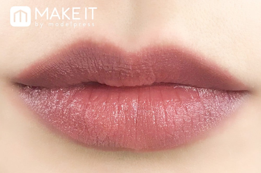 LUNASOL／シームレスマットリップス／02 使用 (C)メイクイット