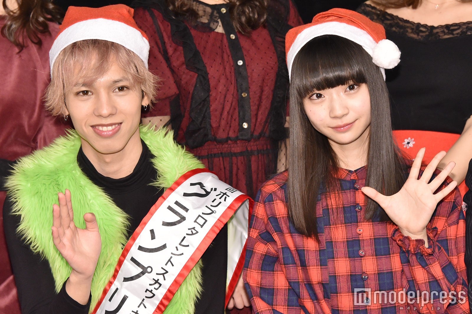 定岡遊歩、荻野由佳 （C）モデルプレス