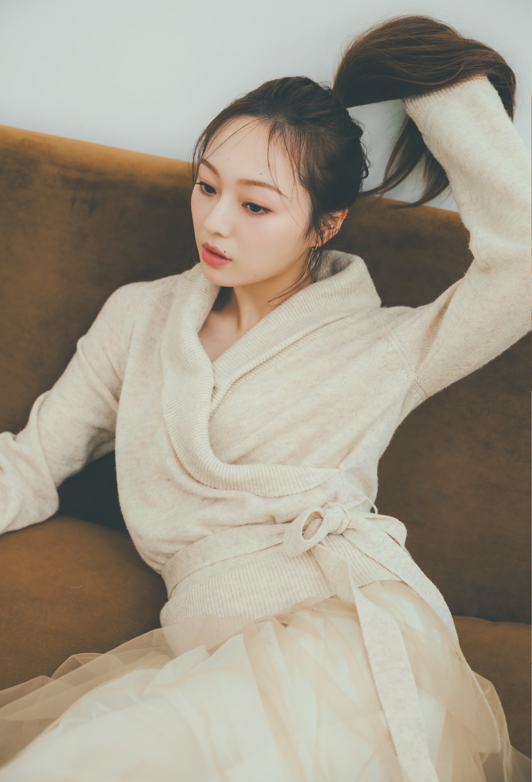 梅澤美波「美しくありたい」撮影：東京祐