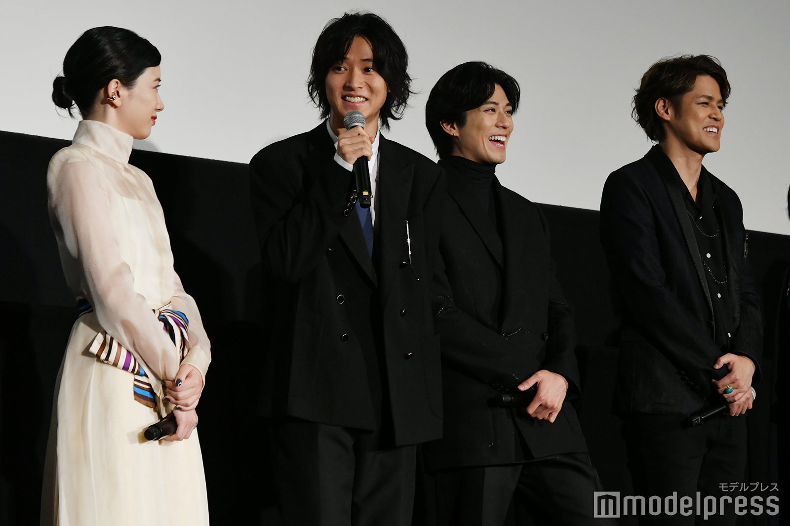 永野芽郁、山崎賢人、新田真剣佑、宮野真守 （C）モデルプレス