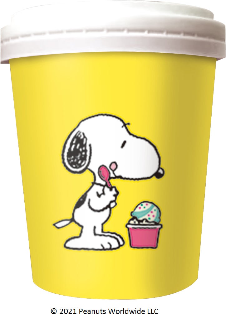 スヌーピー パイントカップ（C）2021 Peanuts