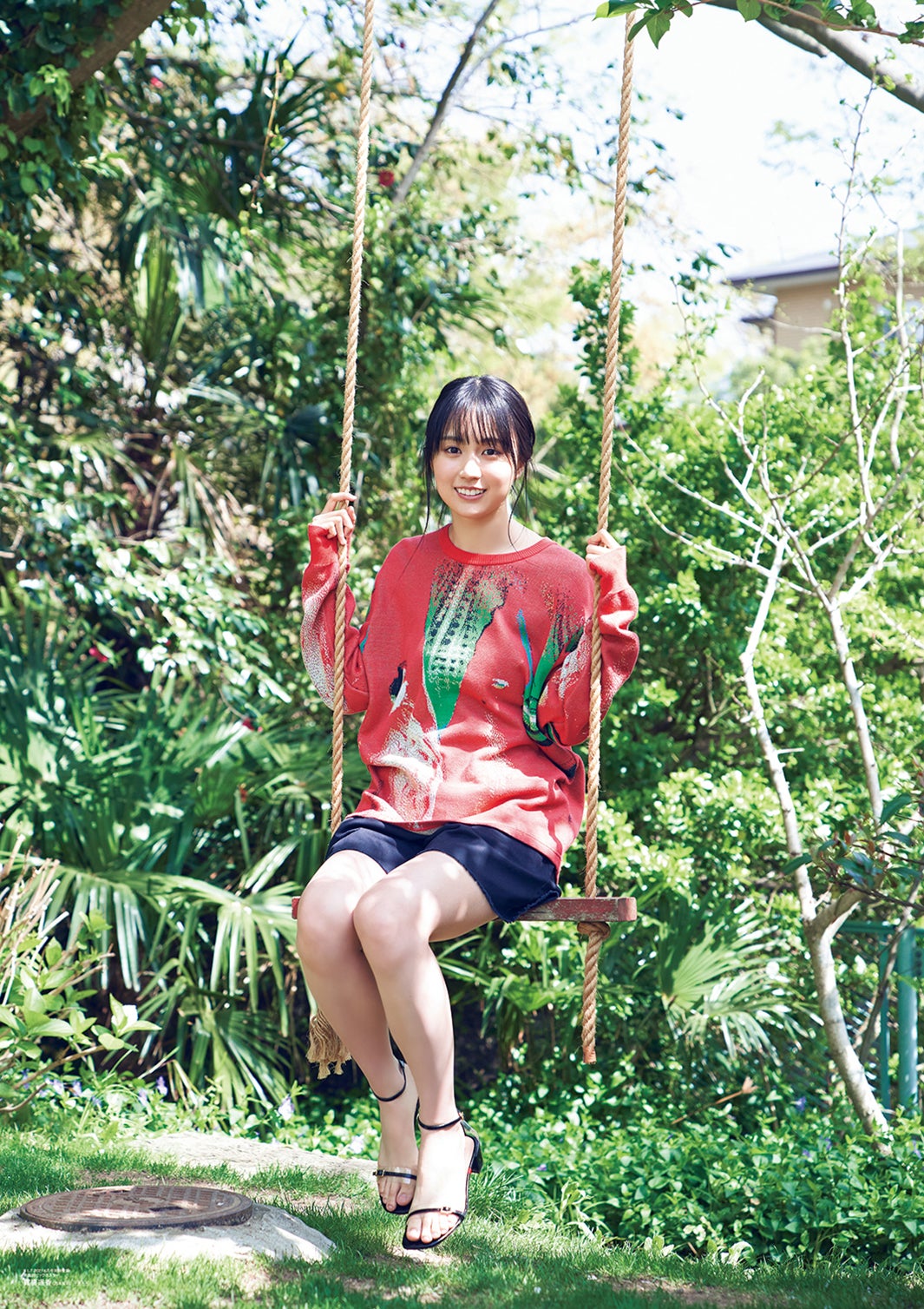 「B.L.T.2021年6月号」別冊付録 ： 賀喜遥香（乃木坂46）両面超ビッグポスター（裏）／提供画像