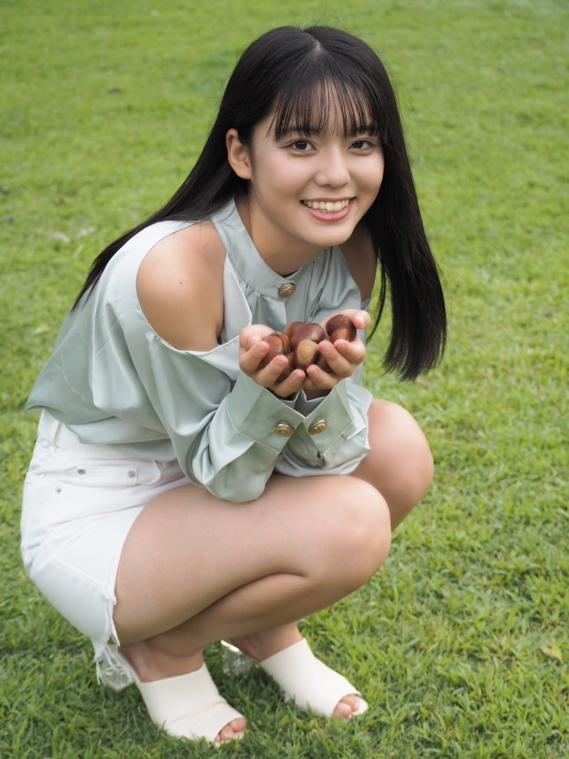 松島かのん「おすすめの栗・芋スイーツ！」（提供写真）