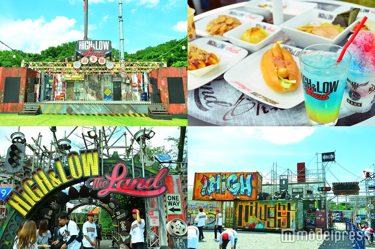 「HiGH&LOW THE LAND」本物の撮影セットに興奮!お祭りグルメも満載の“最強の夏祭り”<現地レポ>