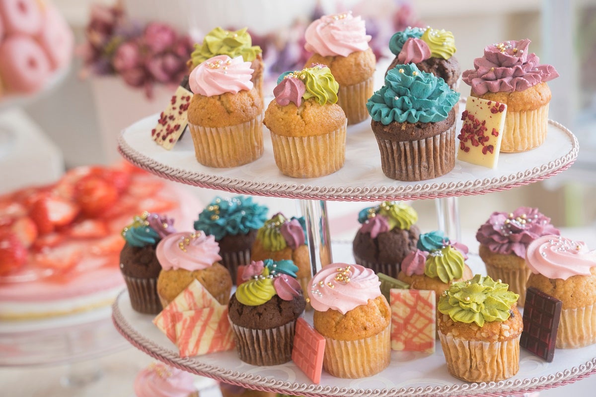 ストロベリー・シークレットガーデン スイーツビュッフェ／画像提供：ヒルトン福岡シーホーク