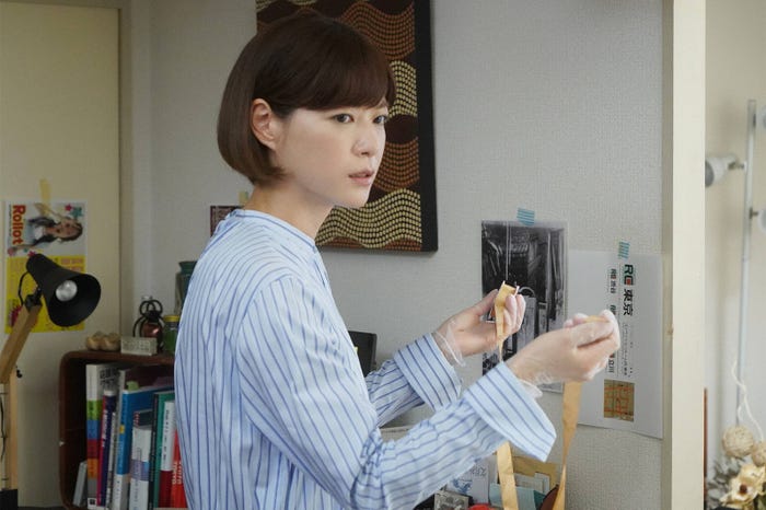 上野樹里「監察医 朝顔」第4話より(C)フジテレビ