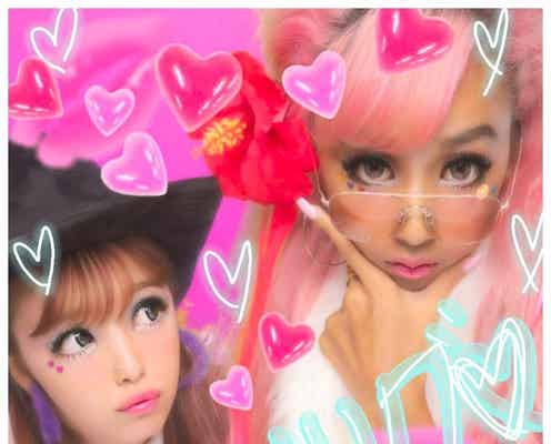 藤田ニコル、青山テルマとの“ギャルメイク&ファッション”でのプリクラ披露「懐かしい」「めちゃくちゃ可愛い」の声