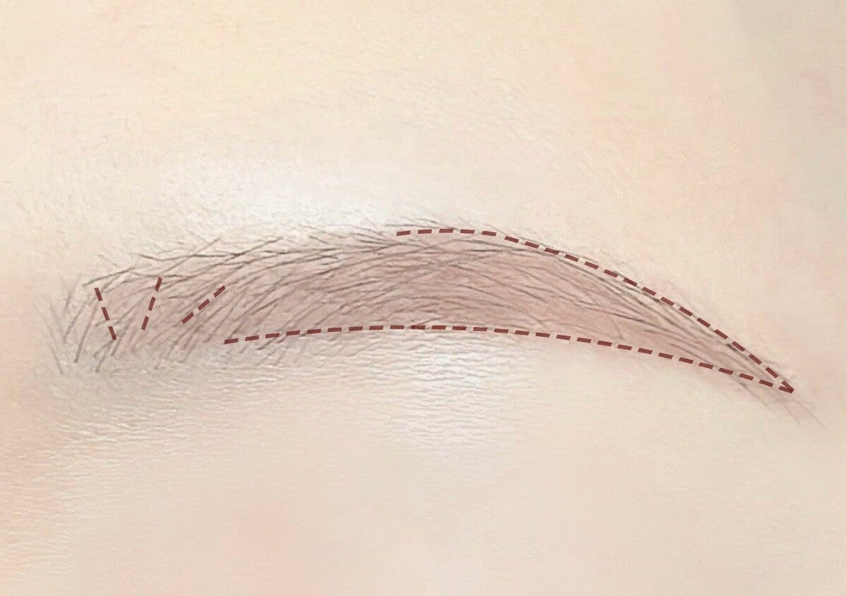 眉頭の薄さがポイント！2026年っぽな眉頭ヌーディーメイクマニュアル