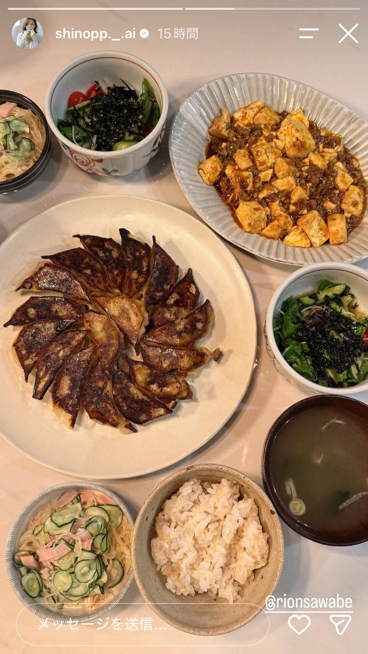 篠崎愛Instagramストーリーズより