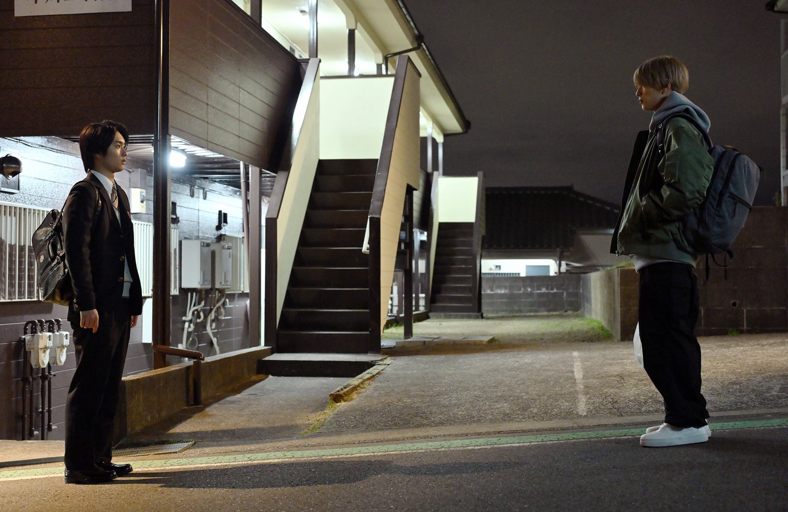 奥平大兼、高橋恭平「御上先生」第8話（C）TBS