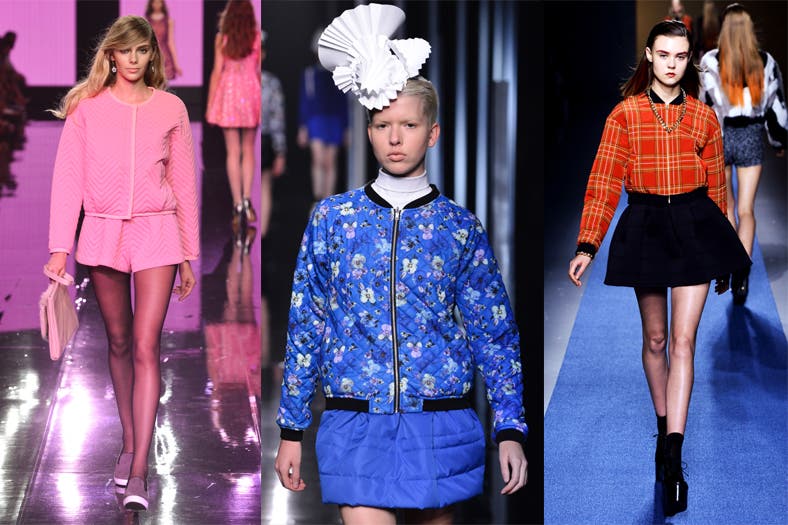 キルティング―レディな装いのアクセントに