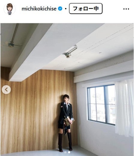 吉瀬美智子Instagramより