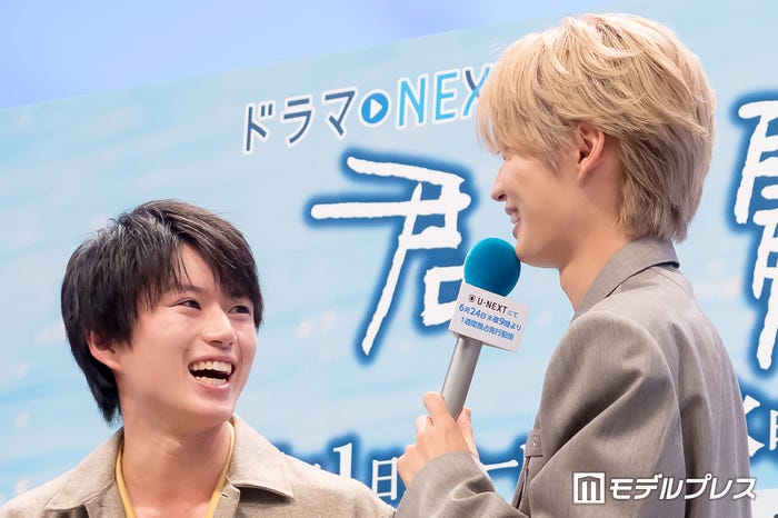 奥智哉、杢代和人(C)モデルプレス