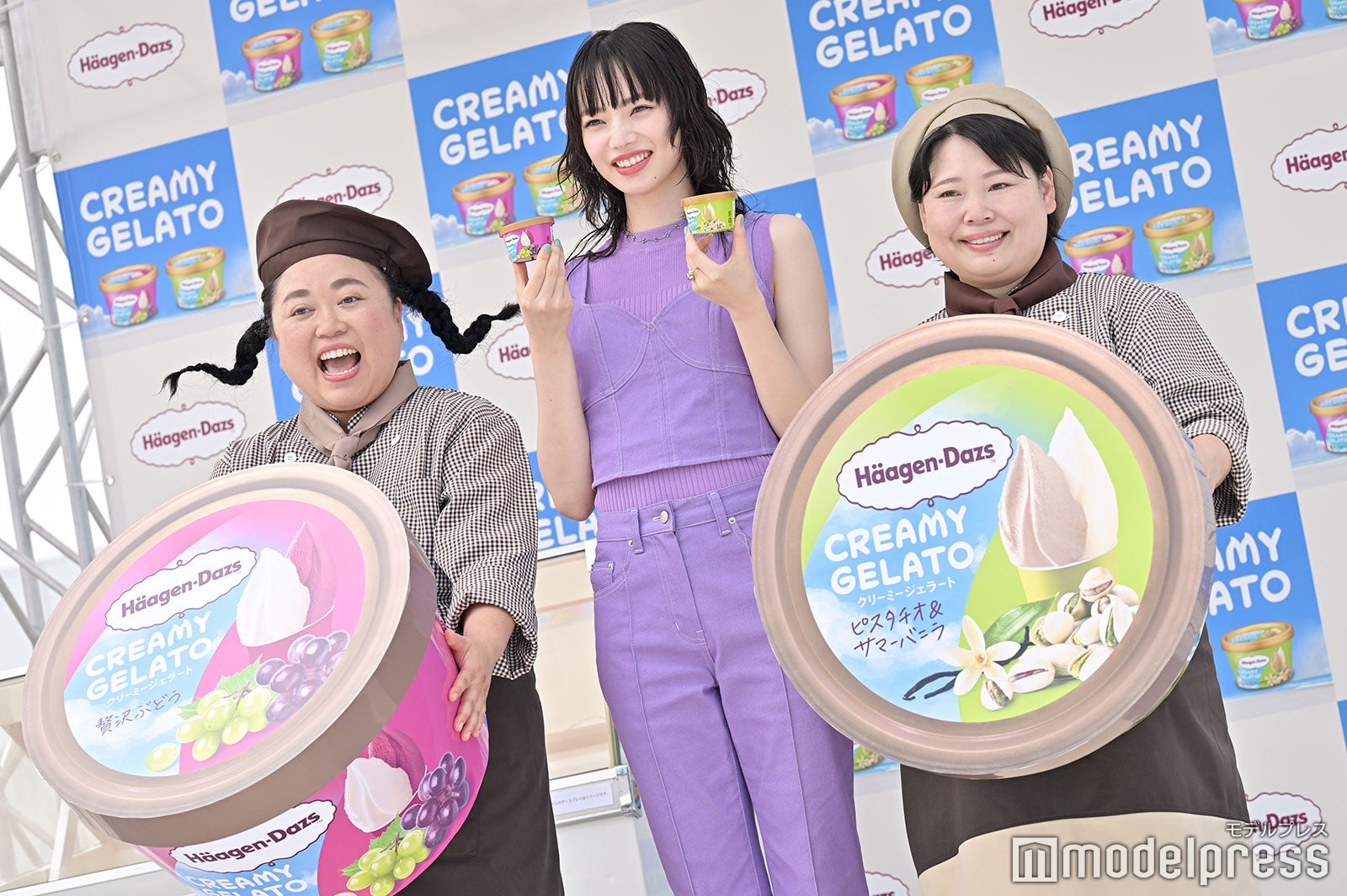 江上敬子、小松菜奈、近藤くみこ（C）モデルプレス