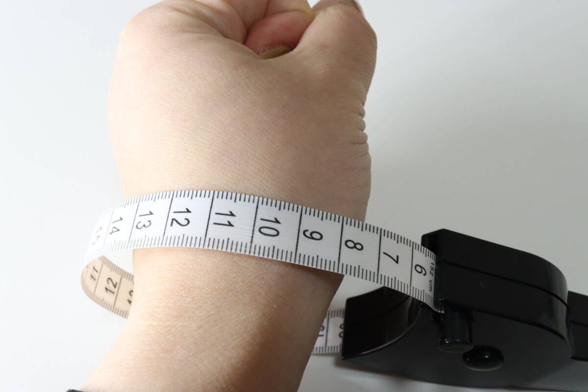 セリア 円周ロータリーメジャー 使用例 セリアの円周ロータリーメジャー使用例2