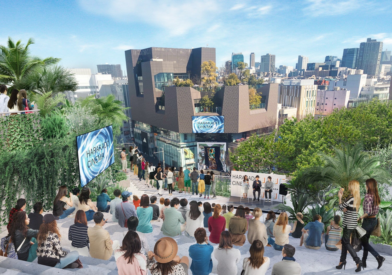 原宿に新商業施設「ハラカド」4月17日開業　ファッション・食・銭湯など75店舗