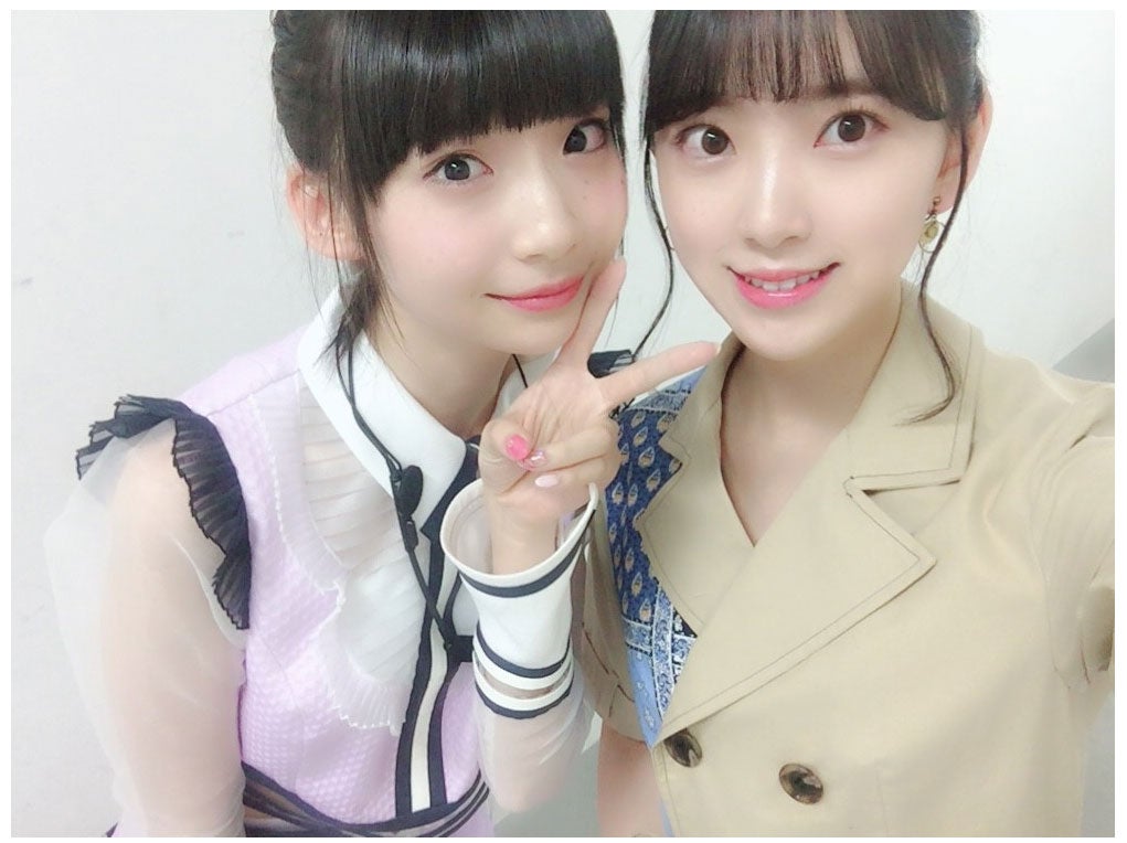 荻野由佳・堀未央奈／堀未央奈オフィシャルブログより