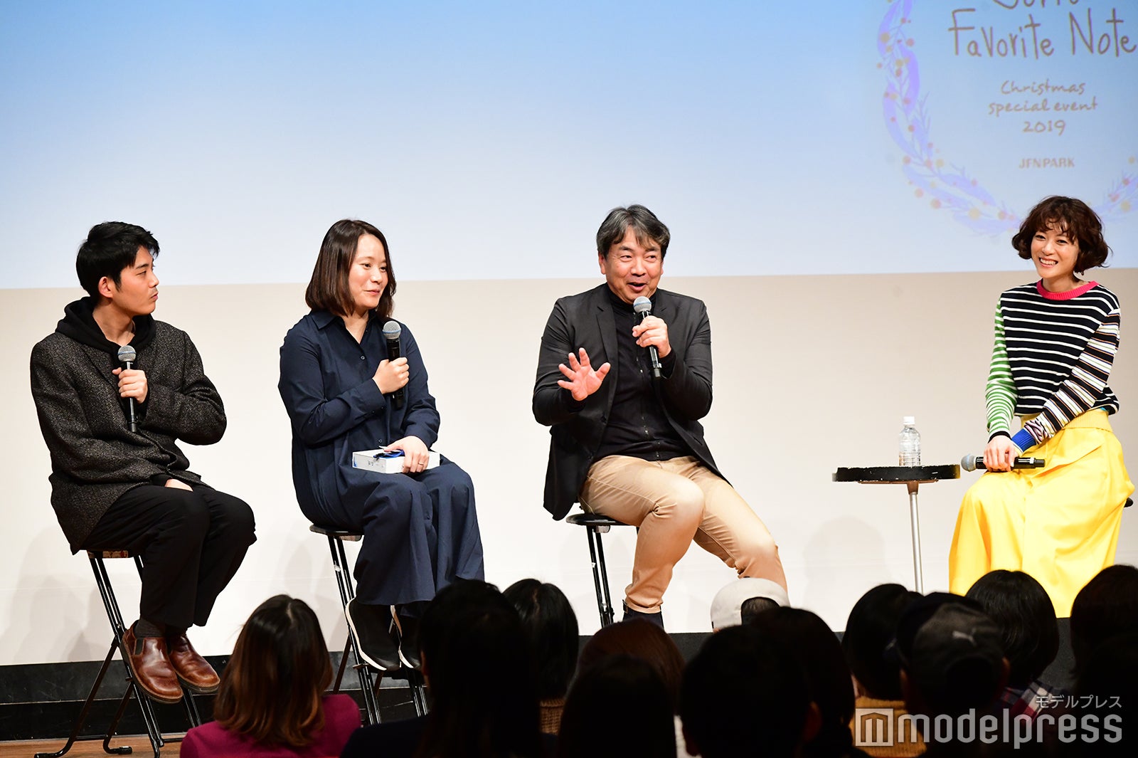 折坂悠太、金城綾香、平野眞、上野樹里 （C）モデルプレス