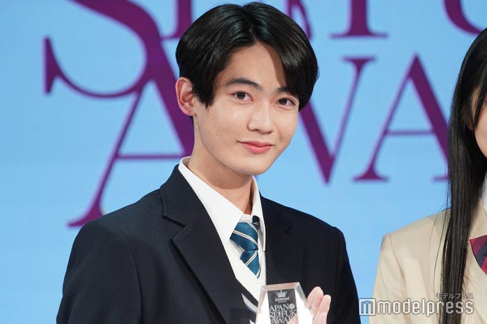 「第11回日本制服アワード」グランプリを受賞した内田蓮(C)モデルプレス