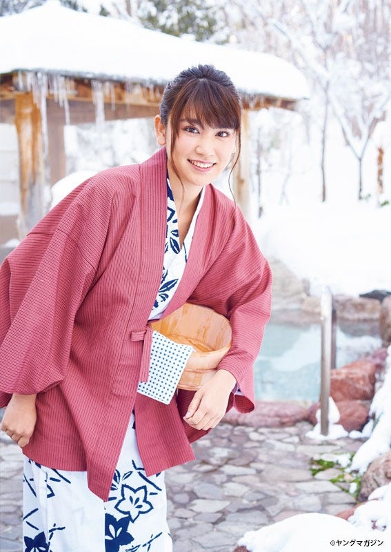 久松郁実/「月刊ヤングマガジン」3号より(C)岡本武志/ヤングマガジン