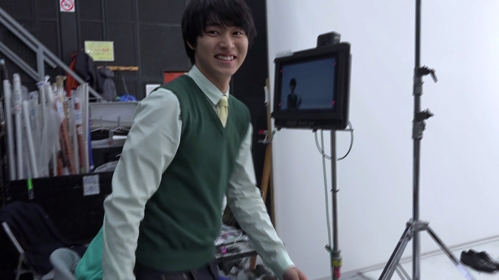 CMメイキングカット（提供写真）