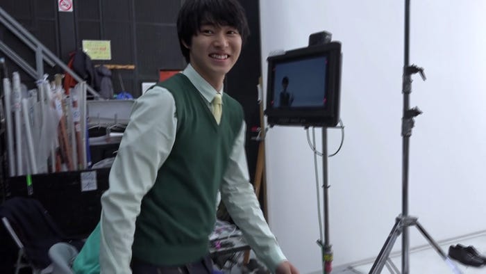 CMメイキングカット(提供写真)