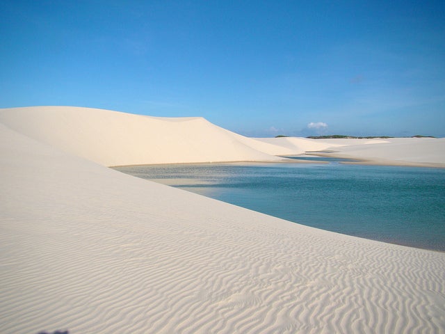 白い砂丘／photo by Fred Schinke