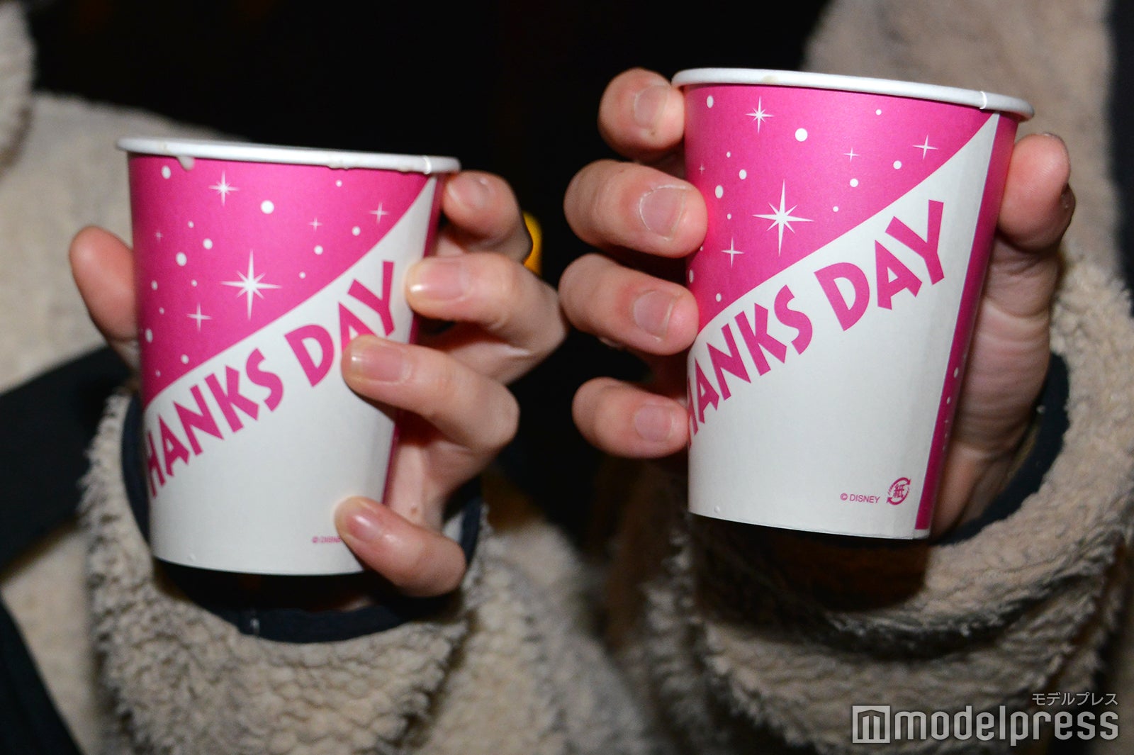 コップは「THANKS DAY」デザインに／「サンクスデー」より（C）モデルプレス（C）Disney