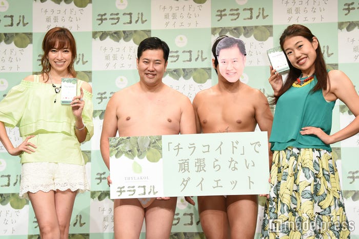 (左から)仁香、とにかく明るい安村、渡瀬瑞基、横澤夏子(C)モデルプレス