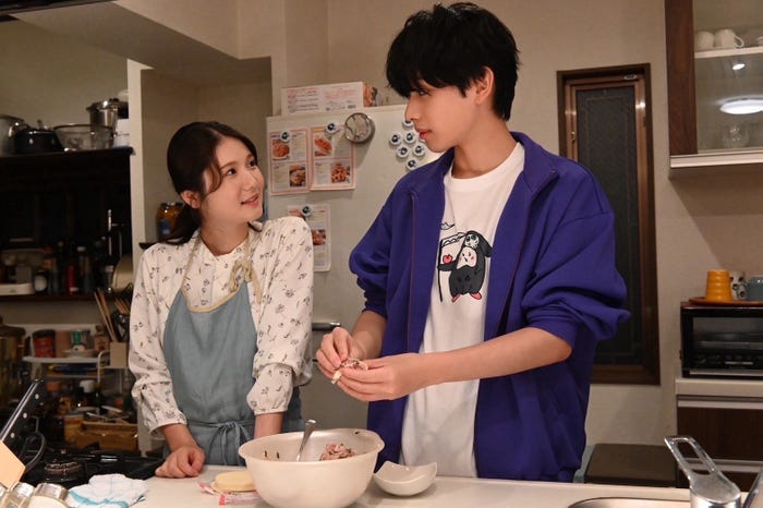 小野花梨、宮世琉弥「スノードロップの初恋」第5話(C)カンテレ