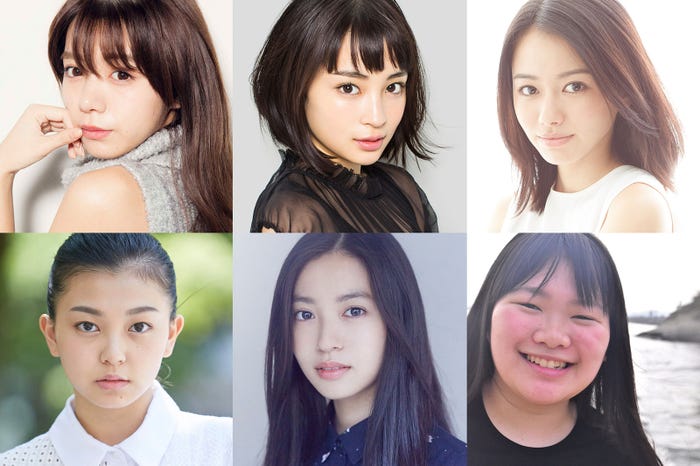 (左上から時計回りに)池田エライザ、広瀬すず、山本舞香、富田望生、田辺桃子、野田美桜(C)2018「SUNNY」製作委員会