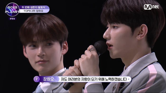 ソン・ハンビン、ジャン・ハオ「BOYS PLANET」8話 Mnet/Mnet Smart +で日韓同時放送・配信中 (C) CJ ENM Co., Ltd, All Rights Reserved