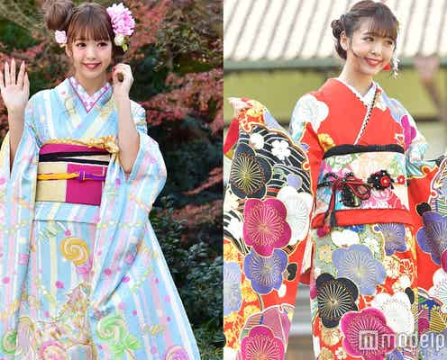 藤田ニコルの晴れ着姿がこんなに大人に!たった1年で“やばい”成長ぶり