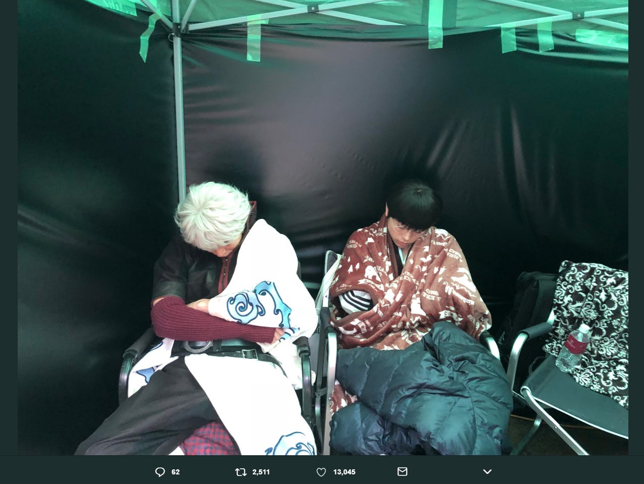 小栗旬＆菅田将暉、すやすやお休みショット「愛くるしい」「貴重」と感謝の声相次ぐ