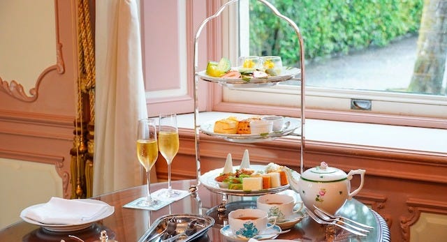 【京都でヌン活】レトロな洋館ホテルで楽しむ、一保堂茶舗のお茶を使った「京の新緑アフタヌーンティー」が期間限定で登場