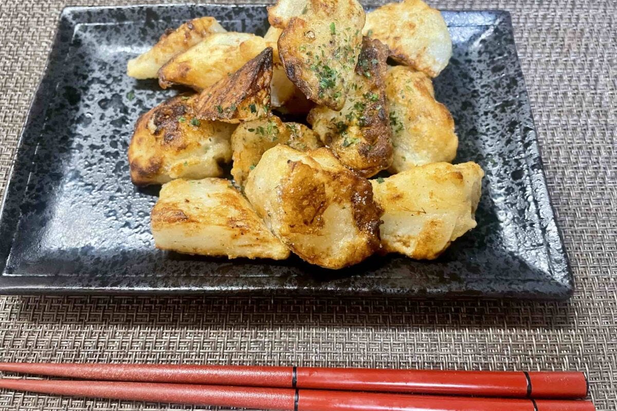 長芋の唐揚げ