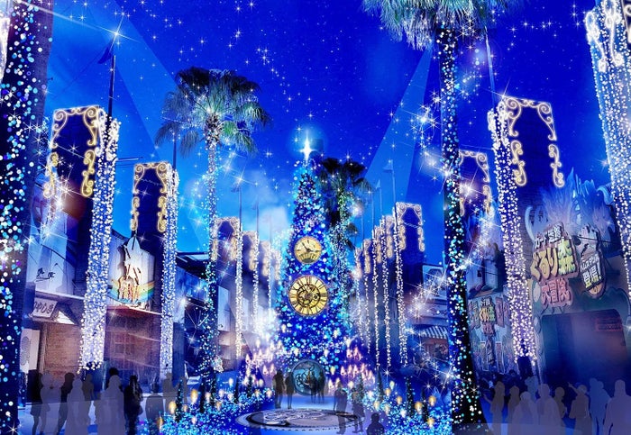 「光の遊園地 ～Time Travel Fantasy～」イメージ／画像提供：京阪電気鉄道