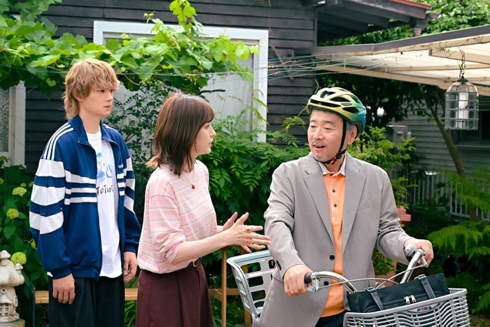 佐野勇斗、松本若菜「君の好きは無敵」第1話(C)TBS