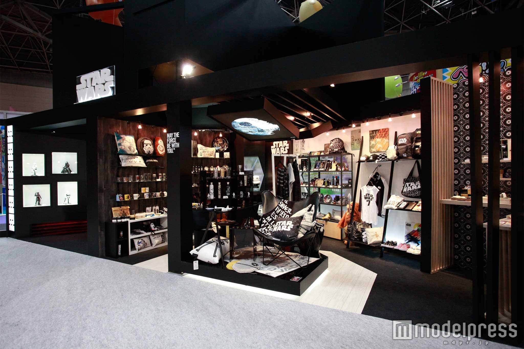 「スター・ウォーズ」ブース（C）＆TM Lucasfilm Ltd. 