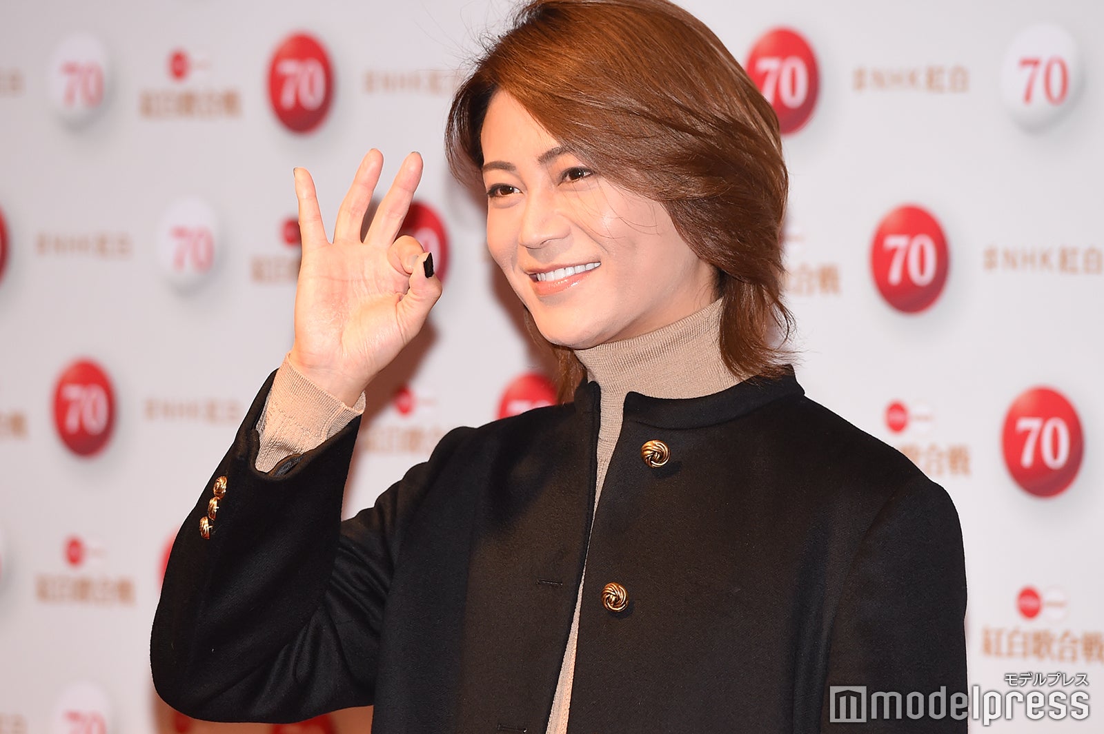 氷川きよし／28日のリハーサル時に撮影 （C）モデルプレス